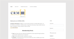Desktop Screenshot of ccrms.org